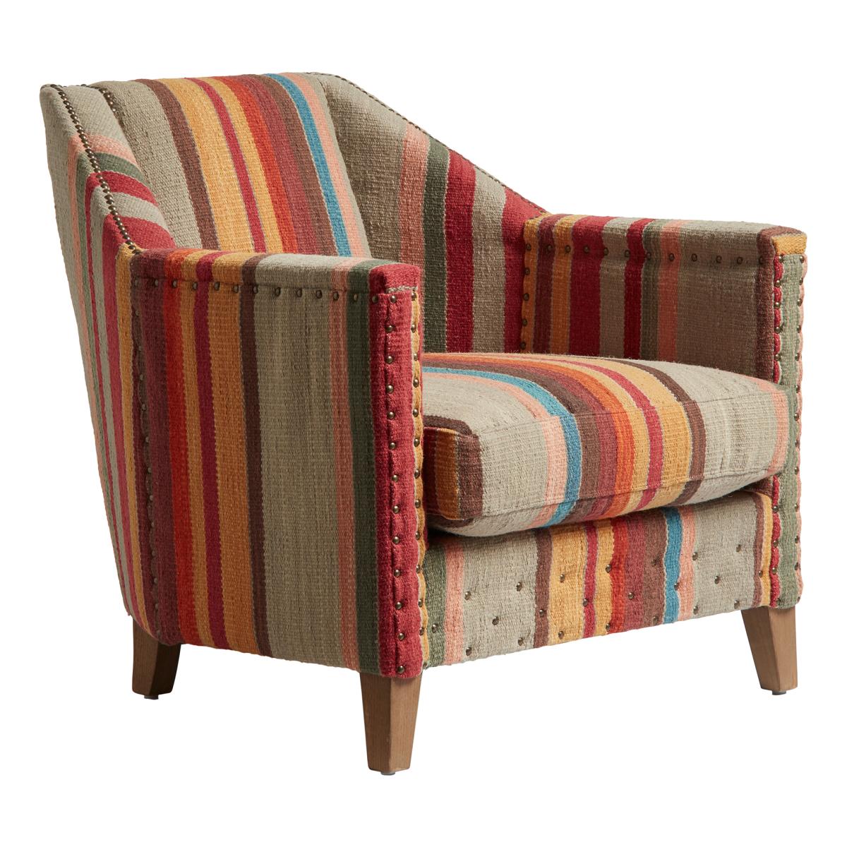 Oka Large George Club Chair - Multi