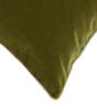 Large Plain Velvet Pillow Cover - Spruce