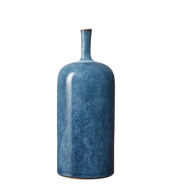 Large Zabiya Decorative Vase - Blue