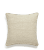 Leptoria Embroidered Cushion Cover - Chalk