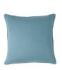 Linen Cushion Cover, Large - Mid Blue