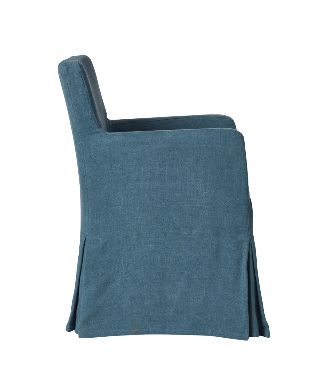 Loose Cover For Atherton Dining Chair Cerulean OKA