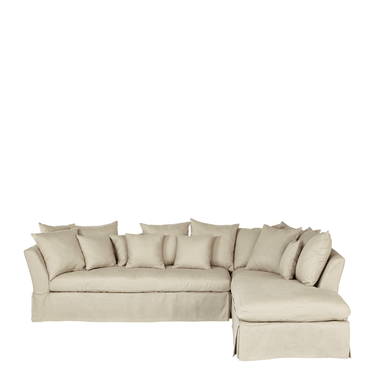 Loose Cover for Lamorna Corner Sofa - Natural Linen