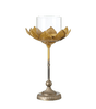 Lotus Candle Holder Large - Gold