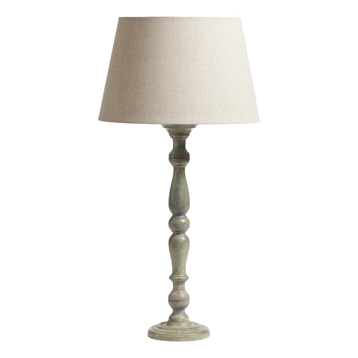 Oka Lucian Table Lamp - Distressed Gray