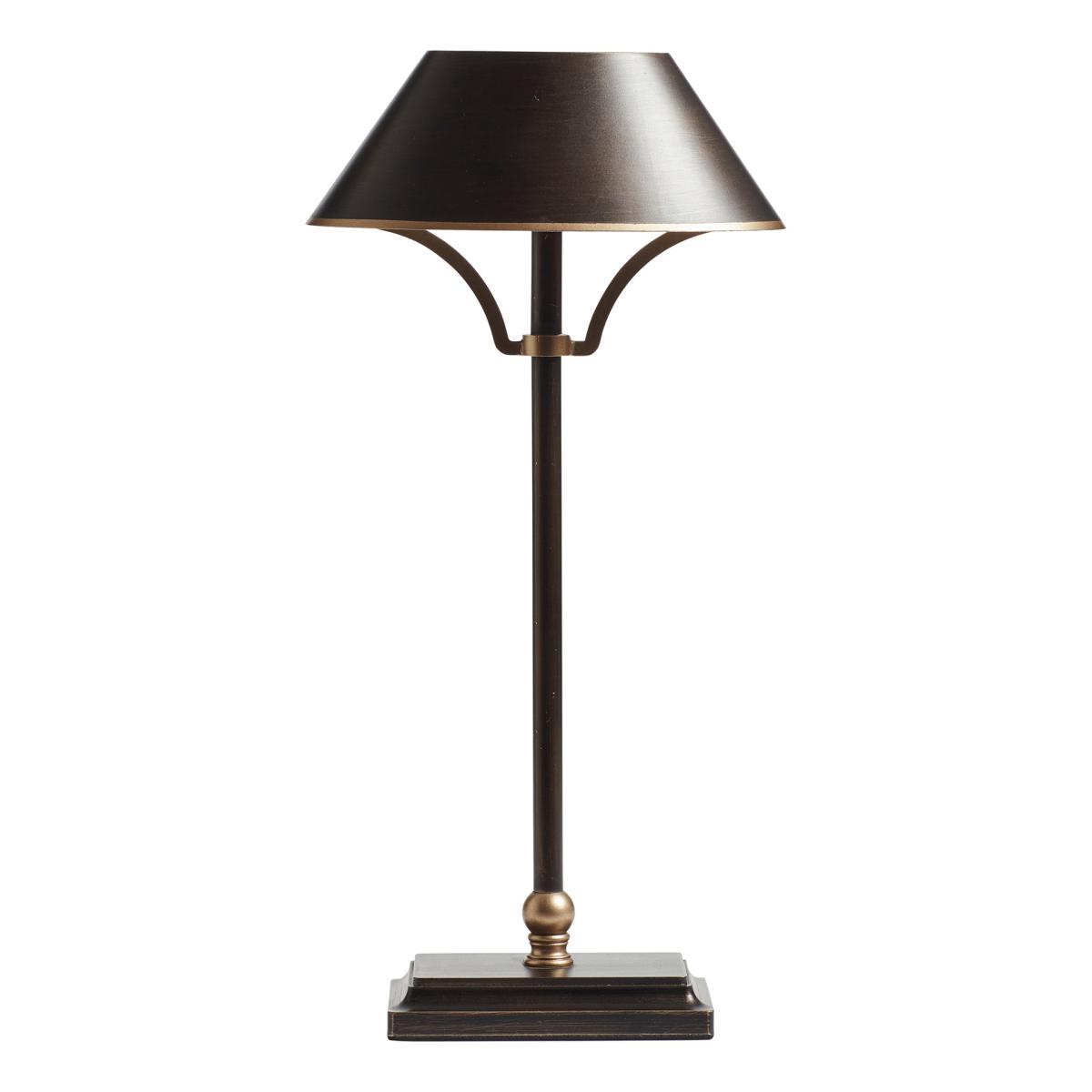 Oka Mini Grisewood Wireless Lamp And Shade - Brown