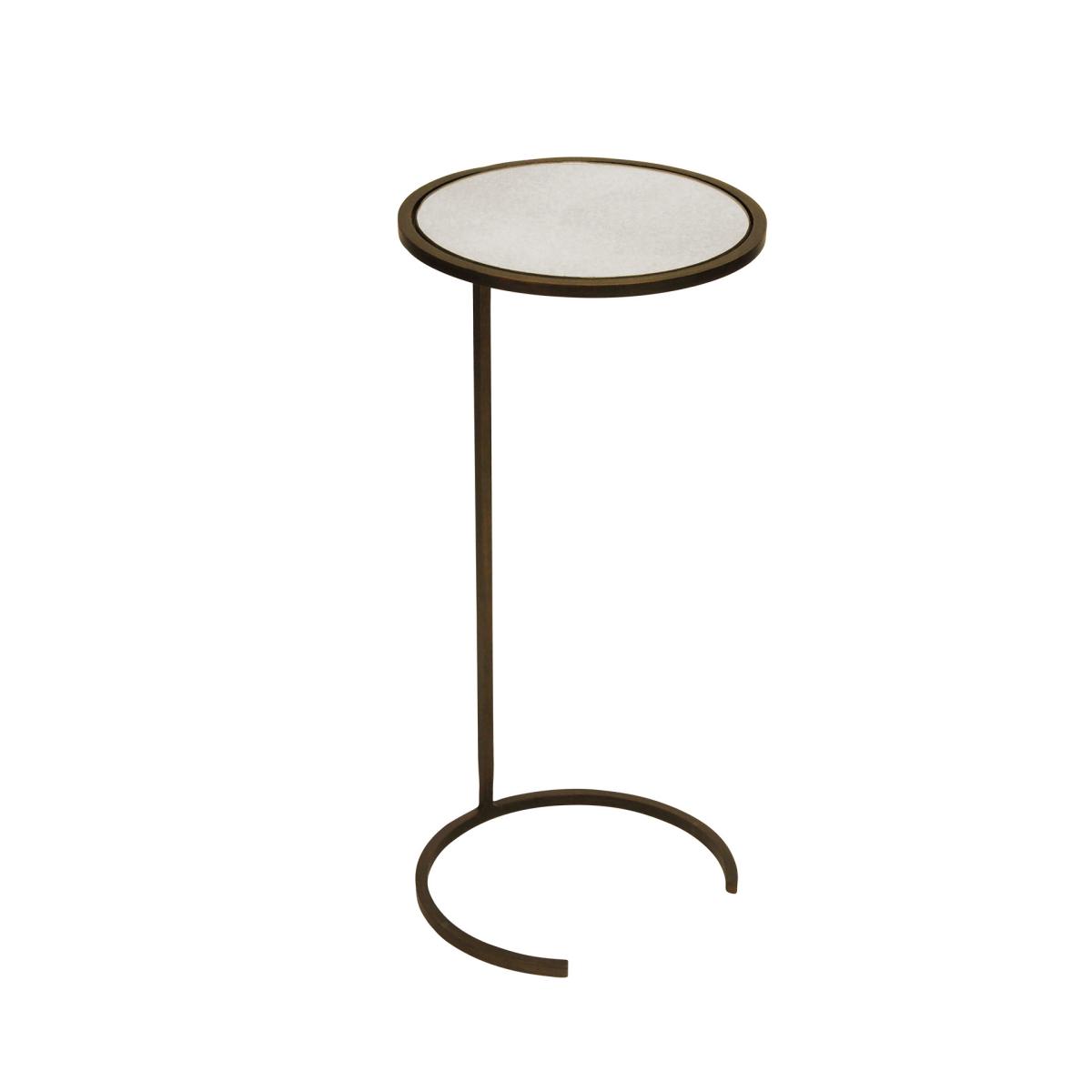 Oka Mona Side Table - Bronze In Brown