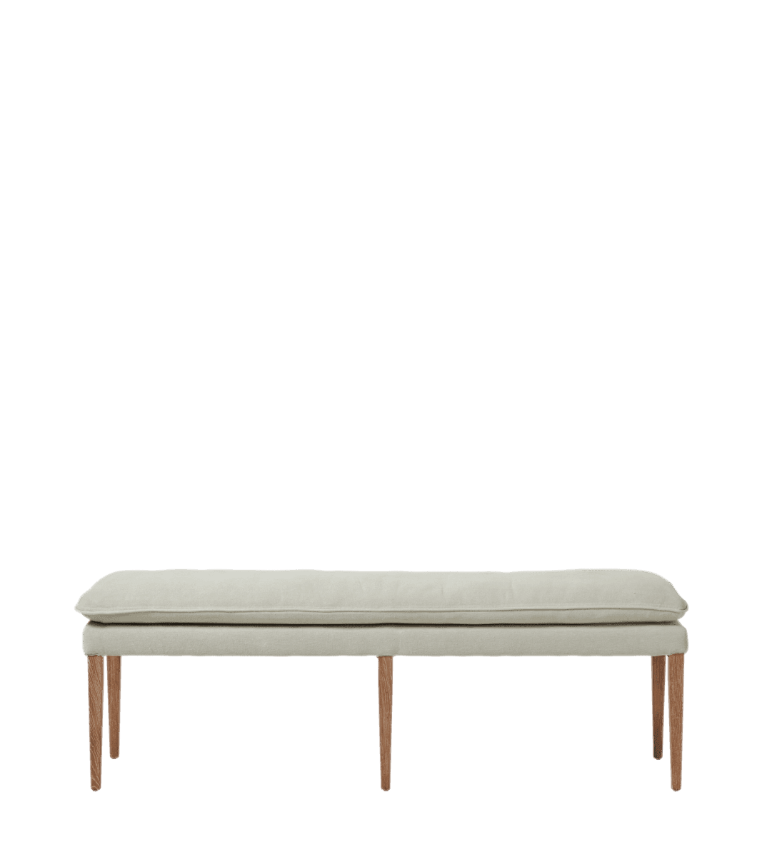 Nil upholstered shop wood bench