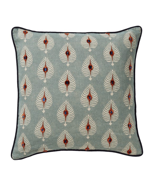Ocellus Cushion Cover - Seagreen