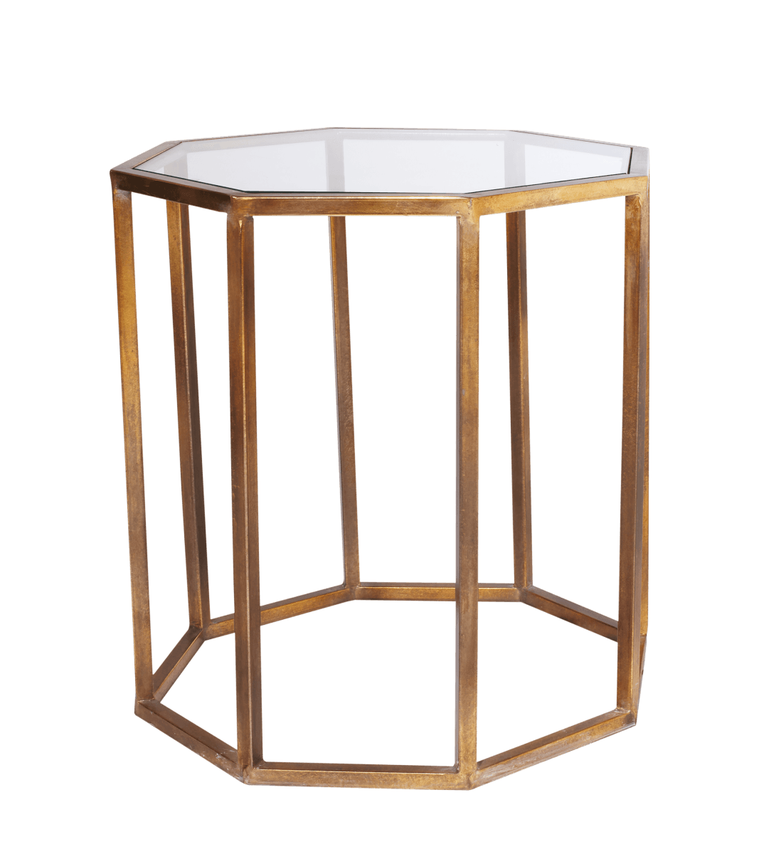 Octagon end hot sale table