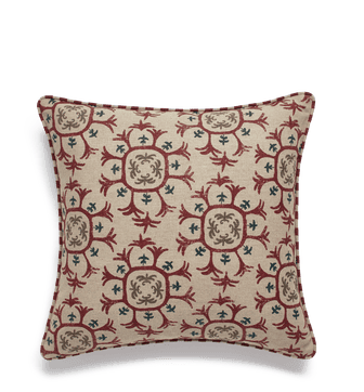Odonata Cushion Cover - Red Madder