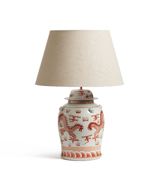 Okin Table Lamp - Coral