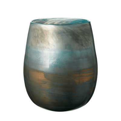 Olja Vase, Large - Blue Lustre