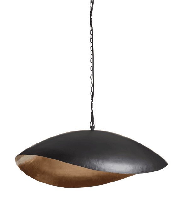 Ostra Pendant Lamp - Black/Brass