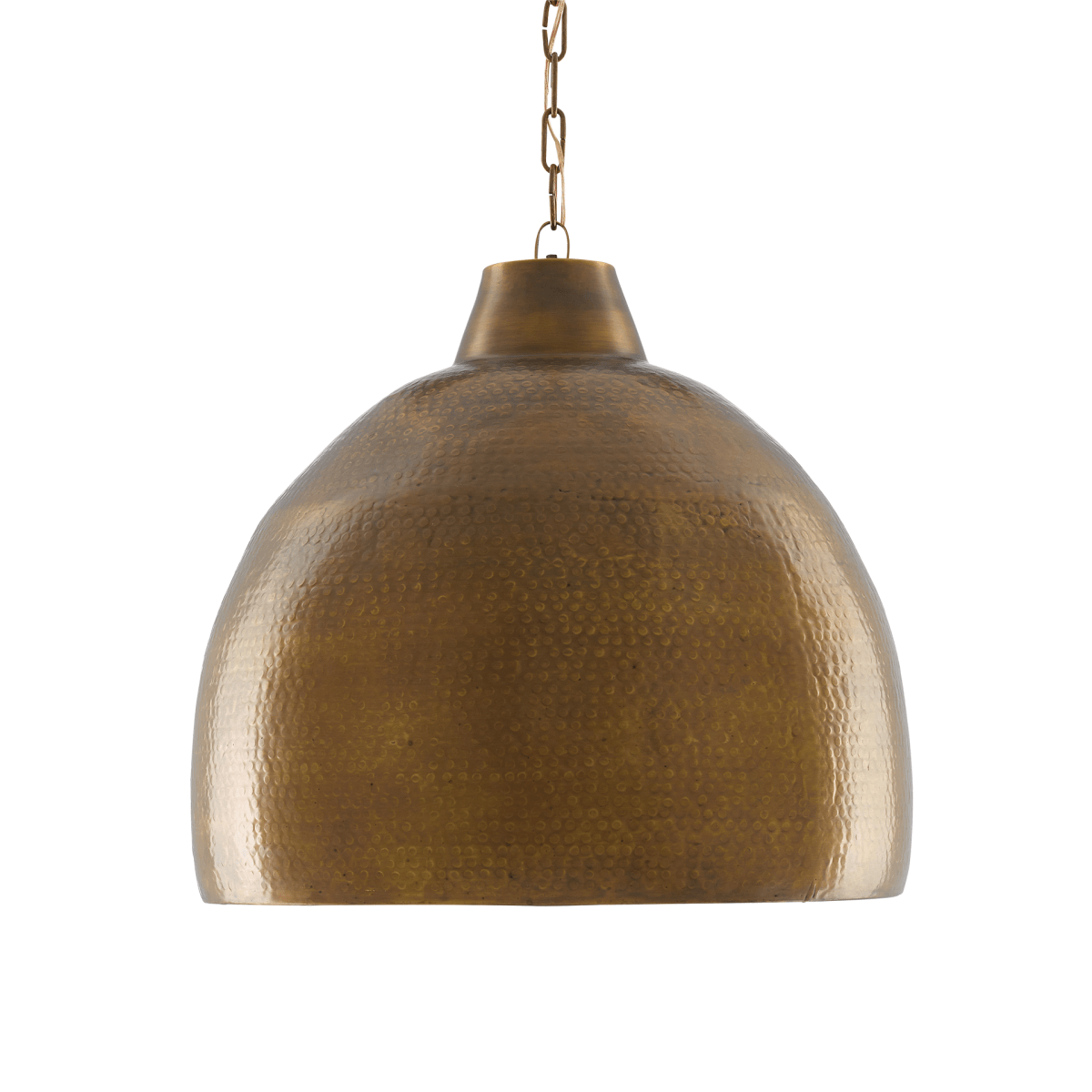 Oka Phineas Pendant Lamp - Vintage Brass In Brown