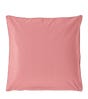 Plain Silk Cushion Cover, Large - Rose Pink