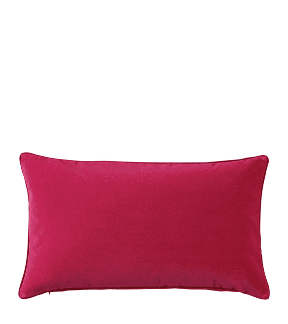 Small Plain Velvet Cushion Cover - Hot Pink