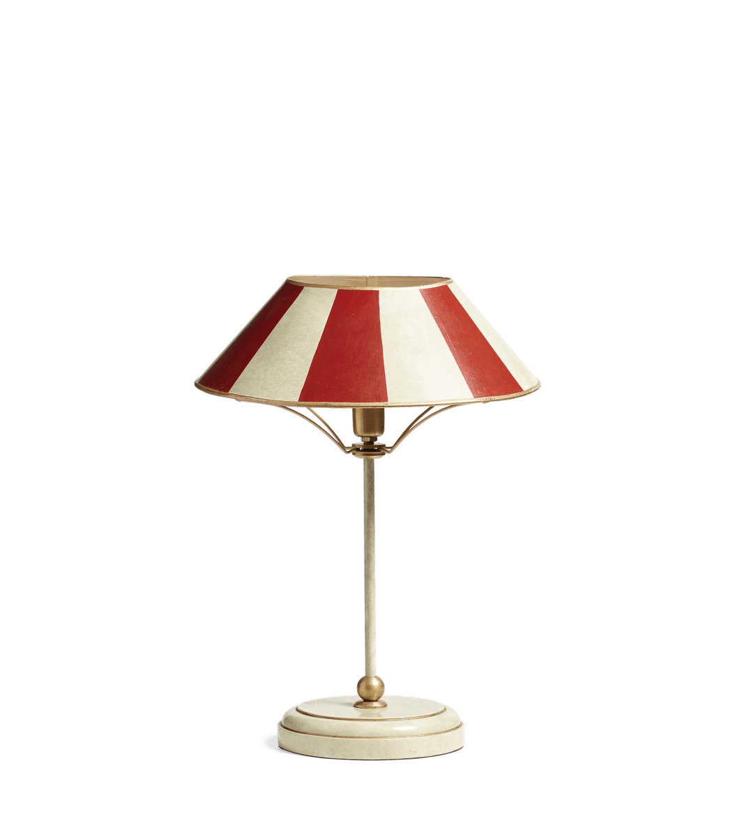 Oka Purdy Table Lamp And Shade - Chinese Red