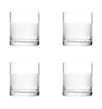 Set of Four Ranelagh Tumblers - Clear