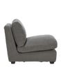 Savile Armless Chair Loose Cover - Charcoal