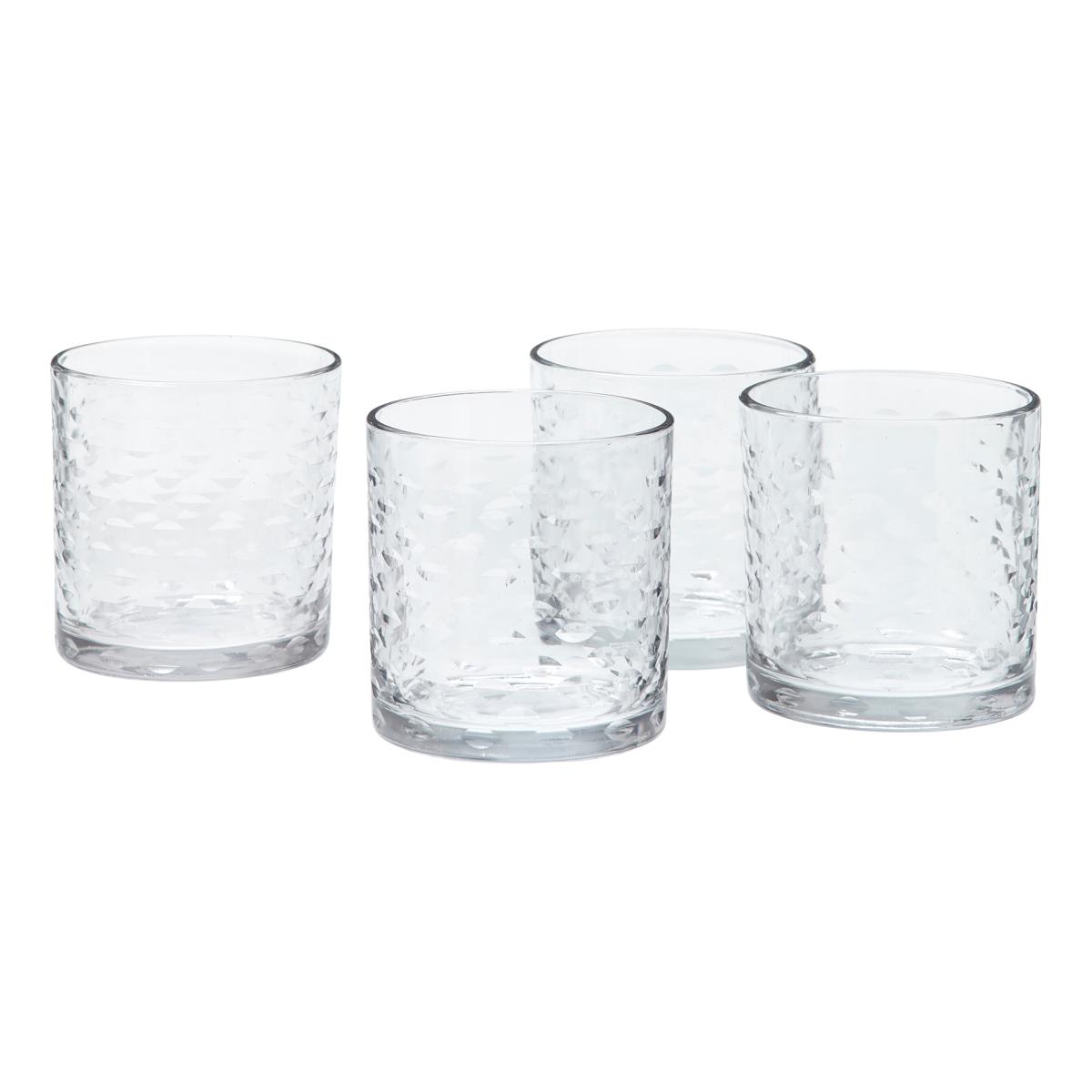 Oka Set Of Four Muromo Glass Tumblers - Clear