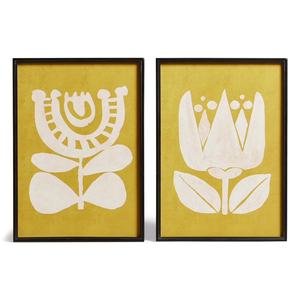 Pair of Eferi Prints - Ochre