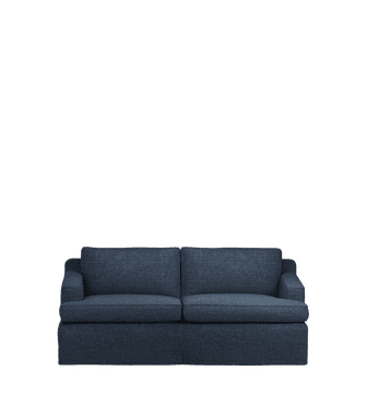 Beale 2 Seat-Sofa Cvr Only - Mid Blu