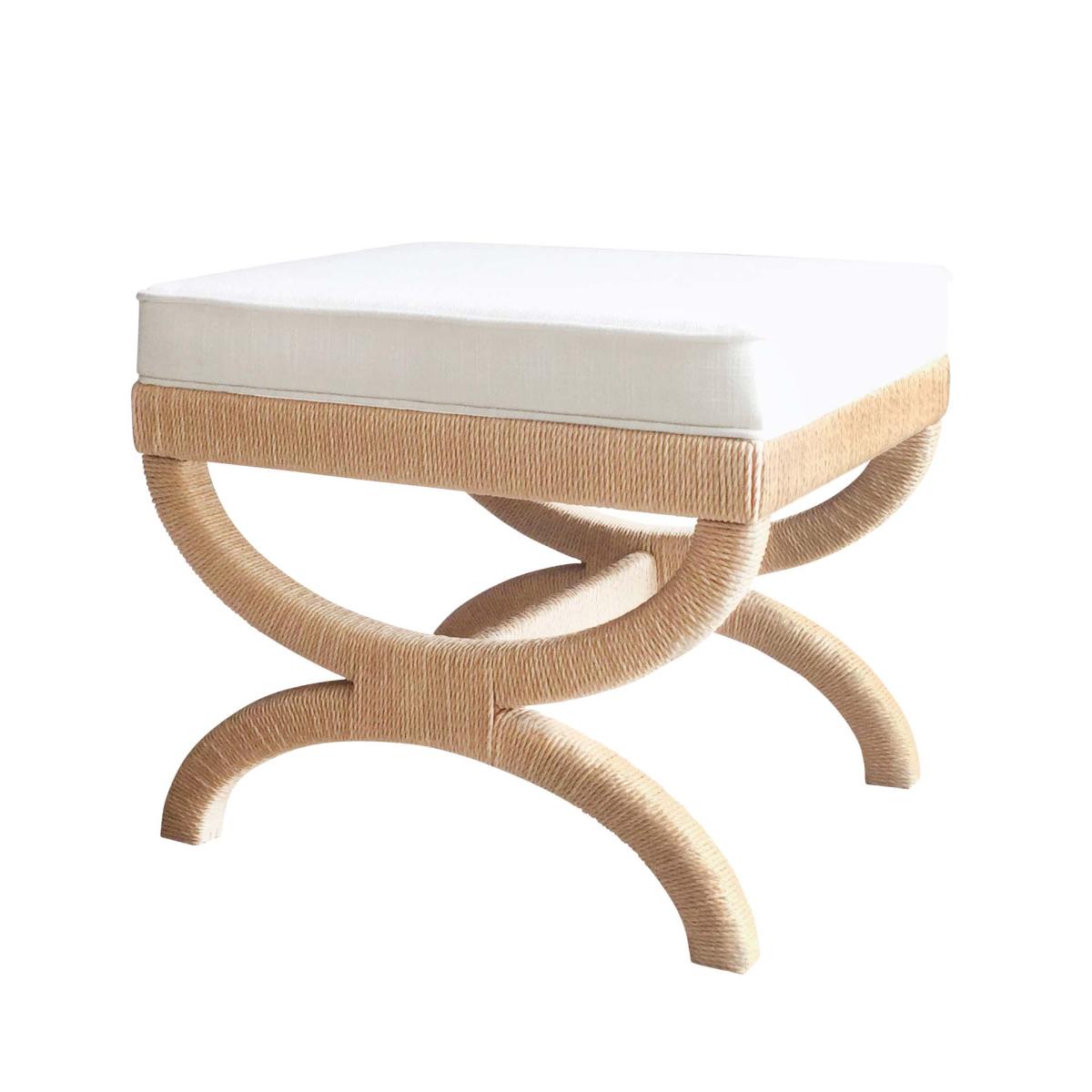 Oka Shiva Stool - Natural