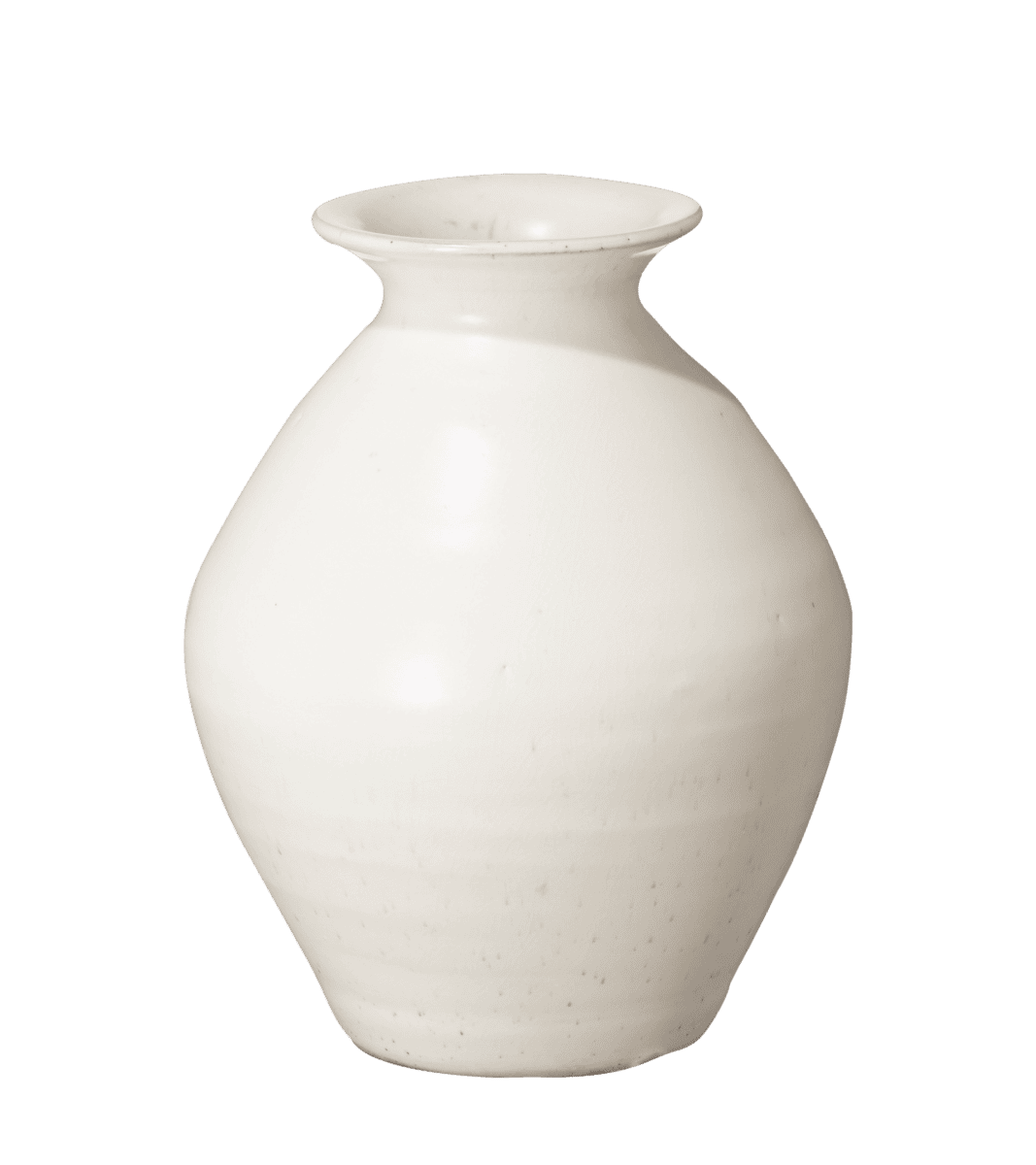 White Ceramic Jar - Small