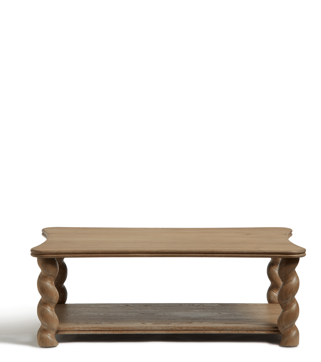 OKA, Solomon Coffee Table - Natural Oak, Coffee Tables, MDF Wood/Oak