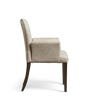  Stafford Leather Dining Chair With Arms ??China Clay
