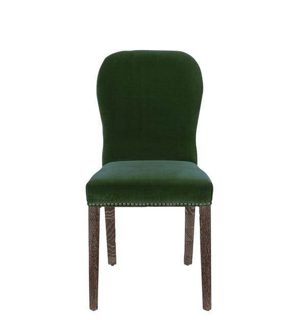 Stafford Velvet Chair - Moss