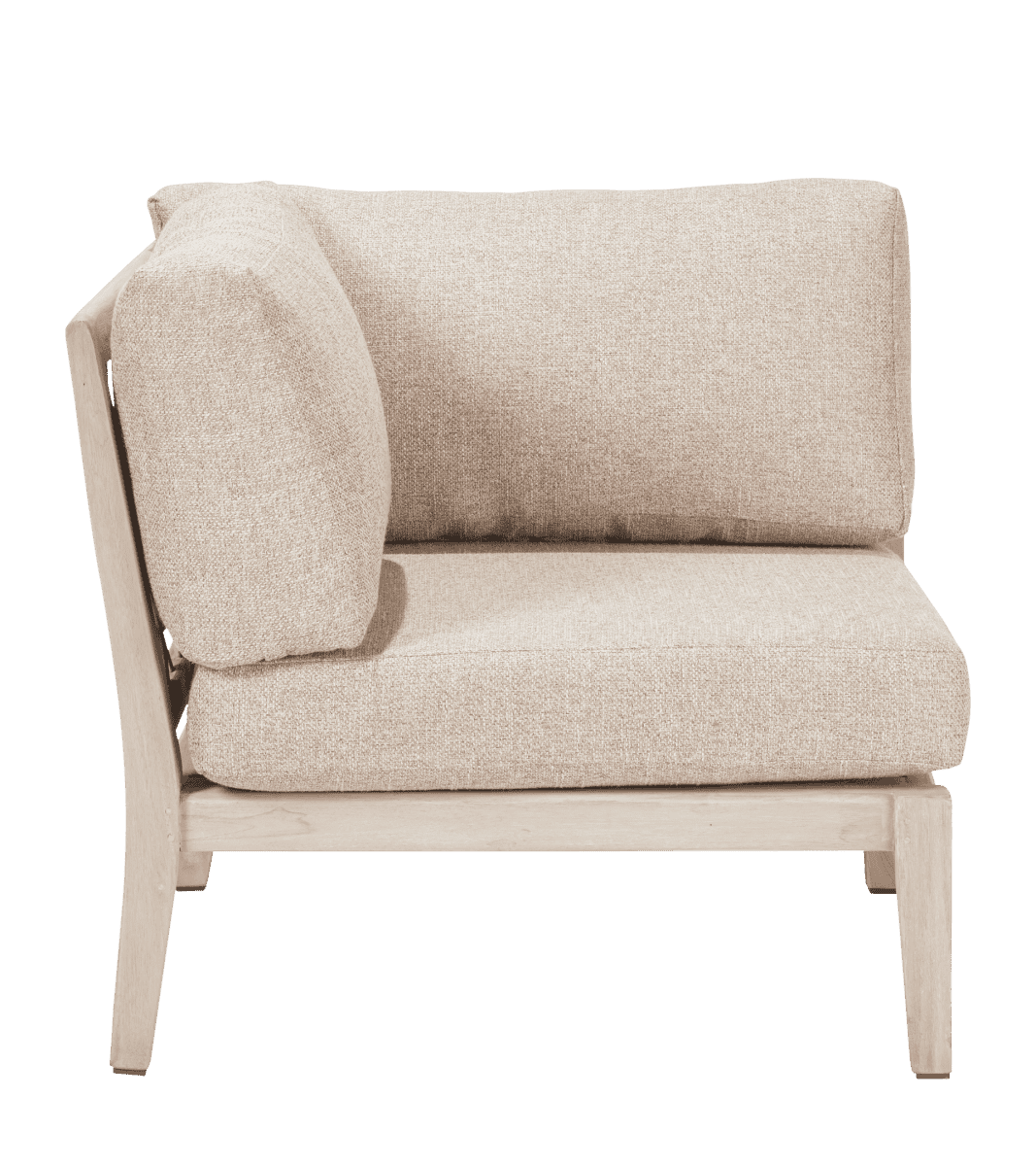 Comfortable outlet corner chair