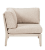 Terrazzin Corner Chair - Aged Teak