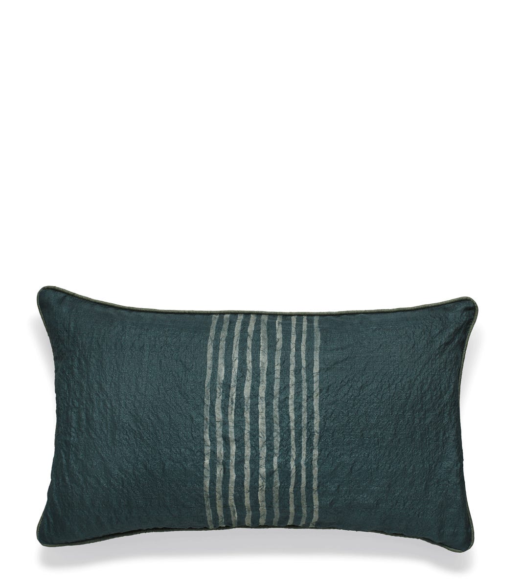 Dark teal lumbar pillow outlet