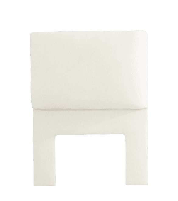 King Headboard Slip Cover - Off-White