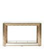 Versailles Small Console Table - Antiqued Mirror