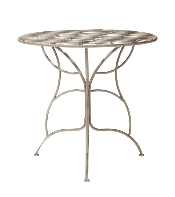 Viticcio Metal Garden Table - Grey