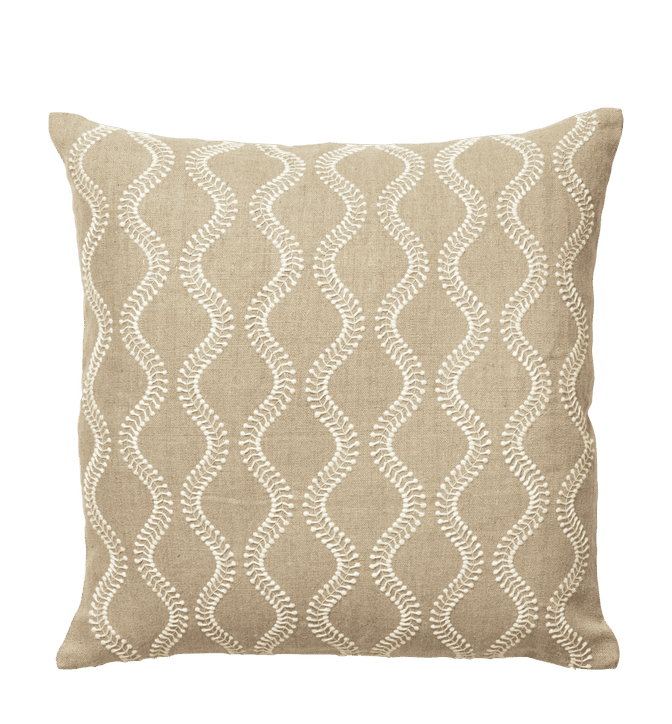 Zostera Pillow Cover - Chalk