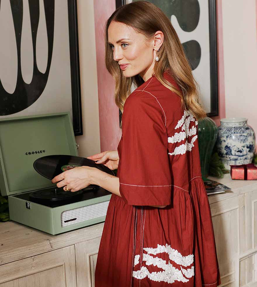 Perfectly Festive with Laura Haddock