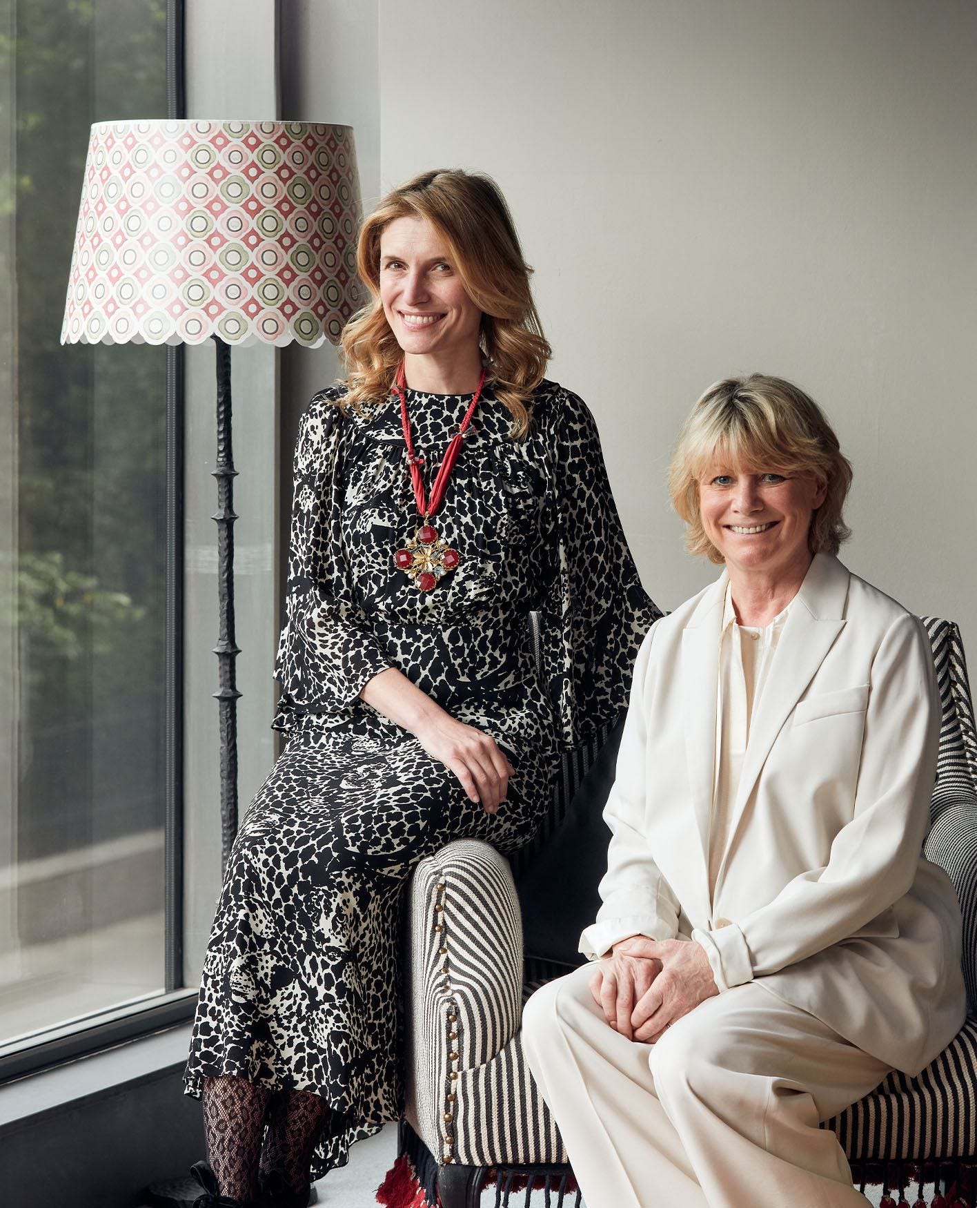 OKA Co-Founder Sue Jones and Cabana Magazine Founder Martina Mondadori