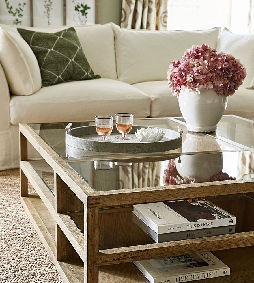 The Alexey Coffee Table - Weathered Oak
