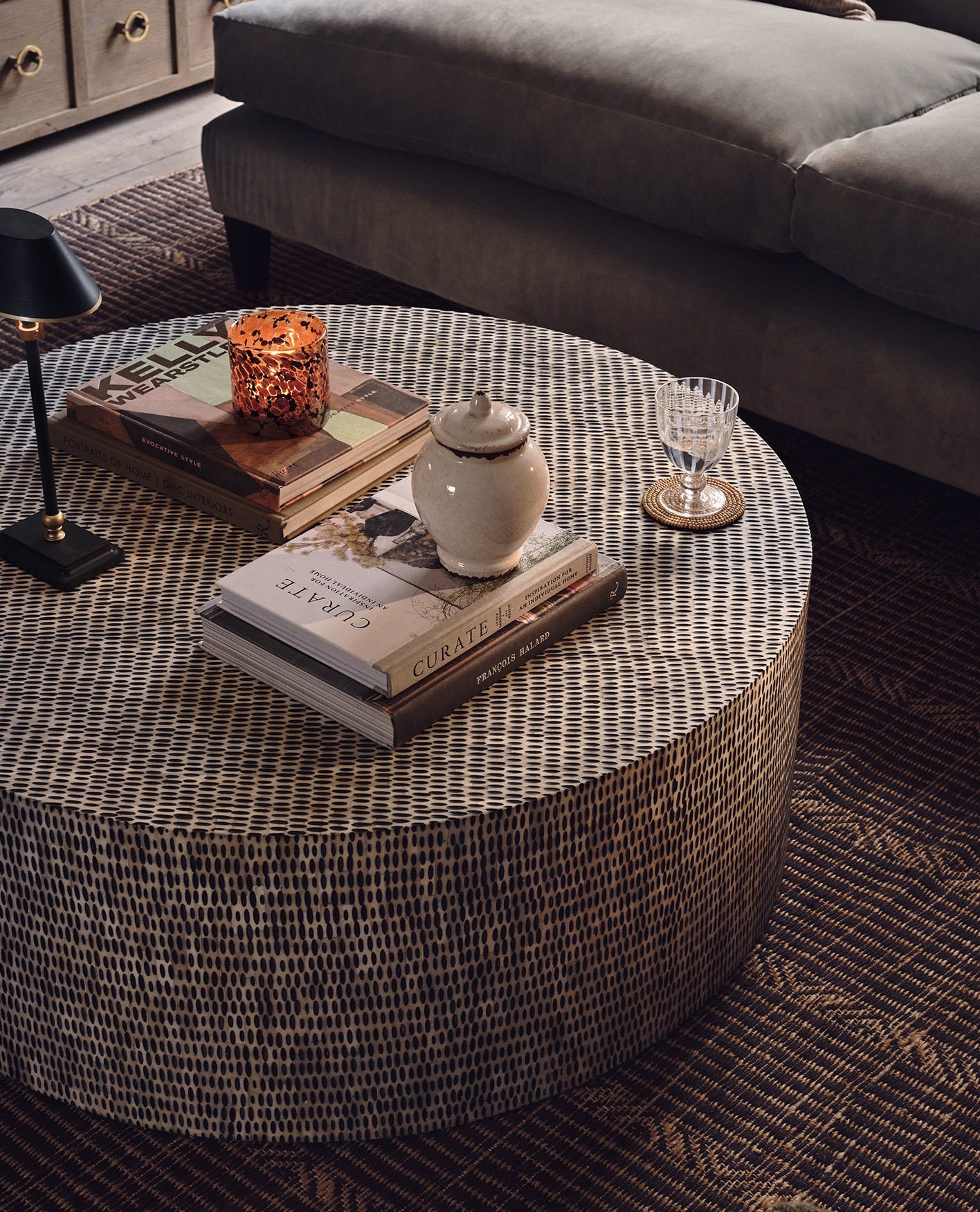 The Estella Coffee Table - Bone