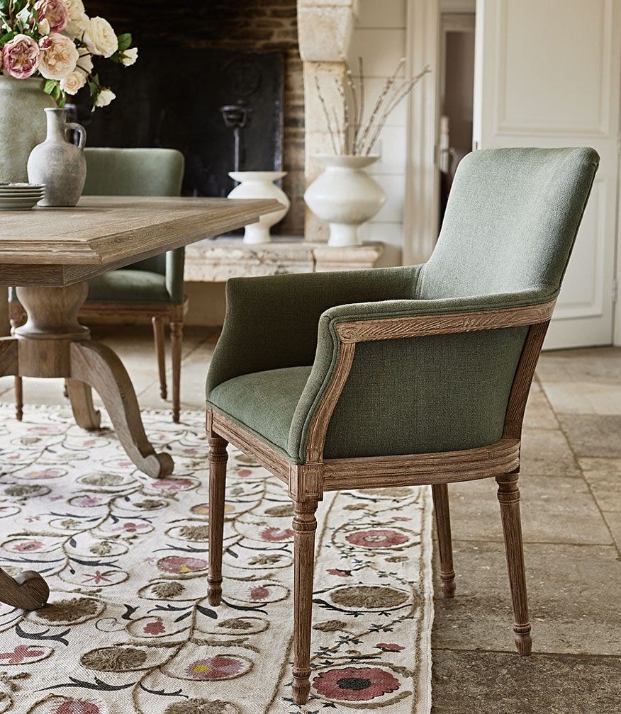 Dining Room green chair