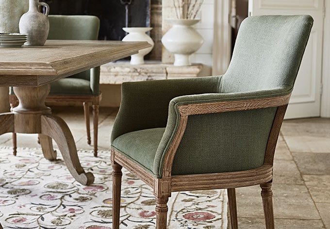 Dining Room green chair